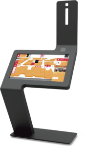 Wayfinding kiosk Gazelle Fit of Viadirect